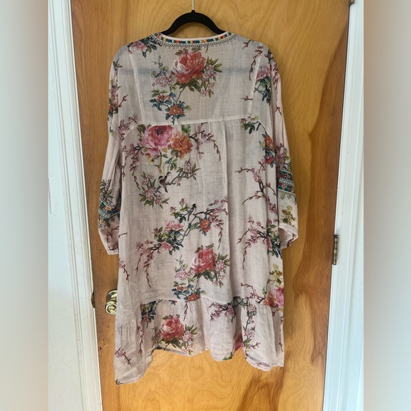 Johnny Was Floral Embroidered dress - Picture 2 of 5